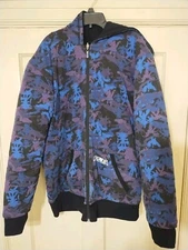 Blizzard Heroes of the Storm Hooded Reversible Jacket Coat - Exclusive Rare HTF