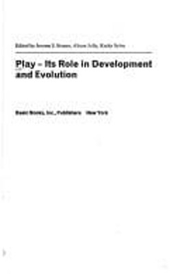 Play : Its Role in Development and Evolution Hardcover