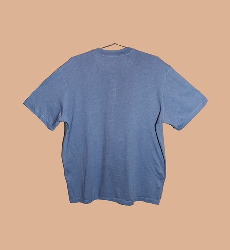 C.E. Schmidt Workwear Blau Kurzarm Hemd mit Knöpfen Größe Large Freizeit Herren Oberteil - Bild 2 von 3