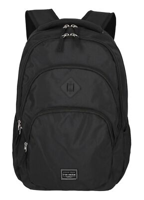 travelite Basic Melange Backpack Rucksack Freizeitrucksack Black schwarz Neu