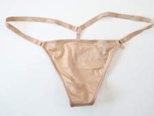 NEW Victoria's Secret VTG 2012 Silky Charm V-String Thong Panties ONE SIZE O/S