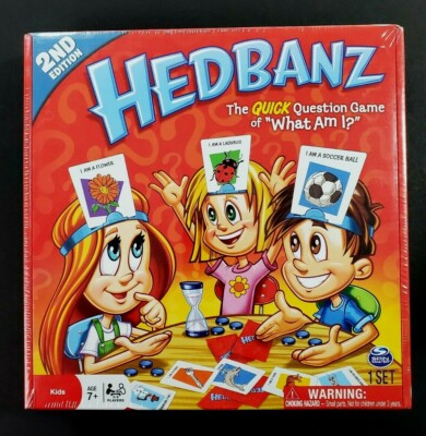 Headbandz Board Game Guessing Game 100% Complete Headbands 7+ 2-6