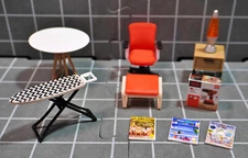 Zuru Mini Brands Home Lot of 10 ICONIC STOOL + POWER DRILL