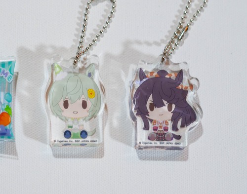 Uma Musume Pretty Derby Acrylic Keychain Lot of 3 US SELLER Seiun Sky Narita - Picture 3 of 4