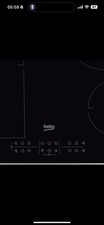 Beko HII64201MT Integrated Built-in Electric Induction Hob - Black