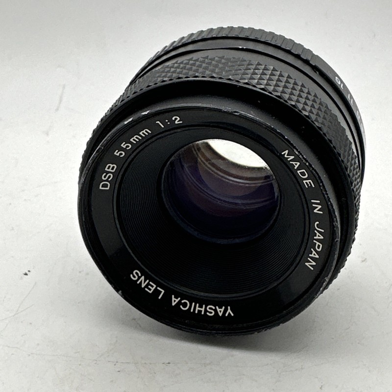 Yashica DSB 55mm f/2 Manual Focus Lens C/Y Mount Japan Untested AS-IS