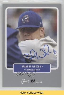 2004 Just Minors Prospects Silver /200 Brandon Weeden #86 Auto READ 0q3