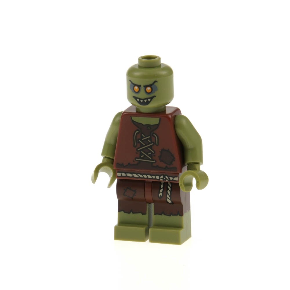 1X Lego Minifigures Series 13 Goblin Torso Red Brown Olive 71008 Col13-5 Col199