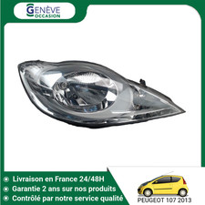 Feu avant (phare) Peugeot 107