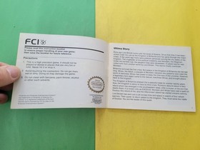 Exodus Ultima Nintendo NES Video Game Manual Only