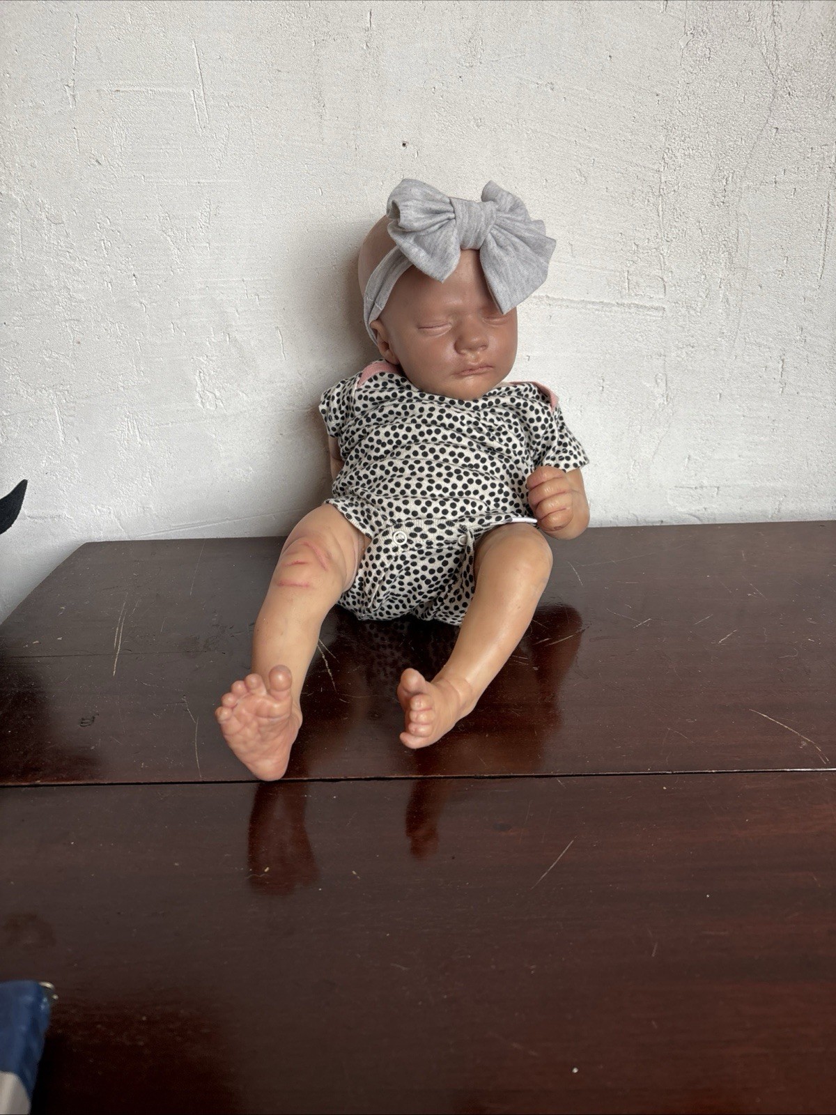 16 Inch Full Silicone Reborn Baby Doll Painted Very Realisti