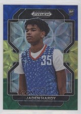 2022-23 Panini Prizm Draft Picks Choice Blue Yellow & Green Jaden Hardy #82 0v33
