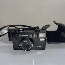 Minolta Hi-Matic AF 35mm f/2.8 Film Camera 38mm Japan Flash Works