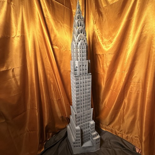 HO Scale Skyscraper / Building 53 Inches Tall, H0 Scale, Scratch Model