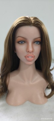 Realistic Sex Doll Head Mobile Jaw Masturbator Tongue ROS Reaplacement Heads 