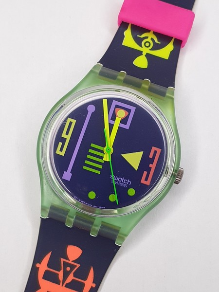 Swatch Stalefish GG113 - funktioniert - 34mm