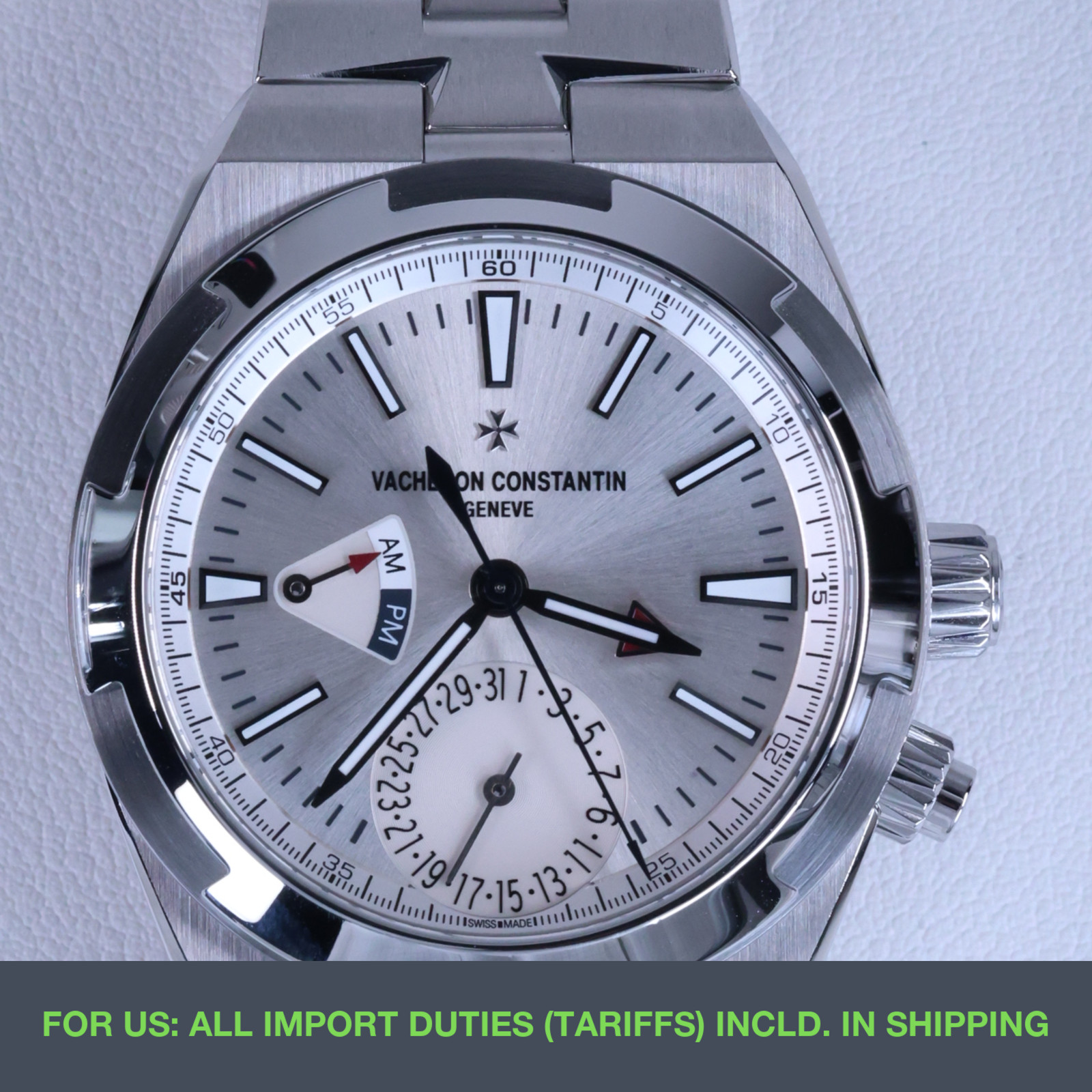 Vacheron Constantin Overseas Dual Time 7900V/110A-B333 41mm Silver Dial No.69320