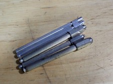 5 Small Unbranded Watchmakers Hexagon Head Pin Vise good used