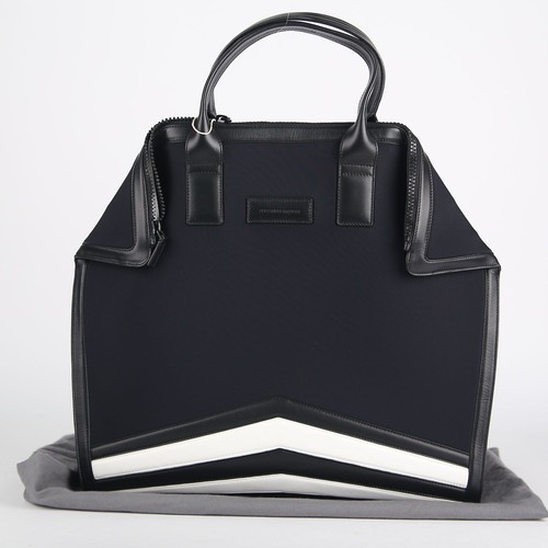 Alexander McQueen Navy Nylon Travel Tote Bag 16175680