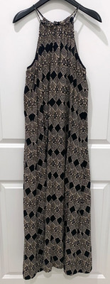 Madewell Aruba Maxi Cotton Boho Halter Dress XS