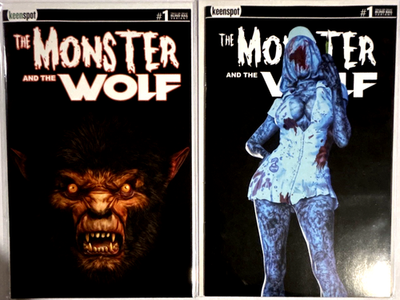 #ad The Monster and the Wolf #1 Lot 2 – Variants Werewolf amp; Zombie Nurse BOTH NM $17.99