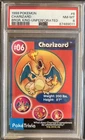 1999 Pokemon Burger King UnPerforated Charizard #6 - PSA 8