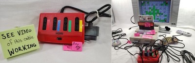 Official Tetris 3 Red Nintendo SNES Super Famicom Multi-Tap multitap multiplayer