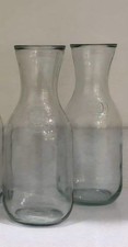 Paul Mason Vintage Wine Carafe Decanter Clear Glass, Embossed, Since 1852