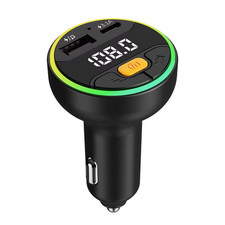 Car FM Transmitter Bluetooth 5.3 Handsfree Wireless Car Kit USB C Car Charger Au