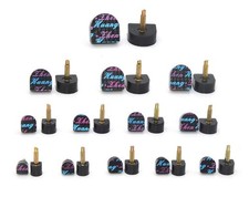 13 Pair Heel Repair Tips Taps High Heel Caps Shoes Replacement Dowels 13 Kind...