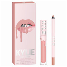Kylie Jenner Matte Liquid Lipstick & Lip Liner Kit 808 Lipliner & Lipstick Pink
