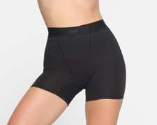 Size Small Skims Women's Soot Color Cotton Rib Boxer  PN-HWS-0042