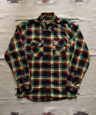 Dixxon Flannel Co "The Kush” Long Sleeve Cotton Button Down Shirt Size Medium