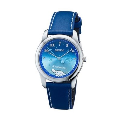 SEIKO x Icinnamonroll collaboration Watch wristwatch blue Made in Japan NEW