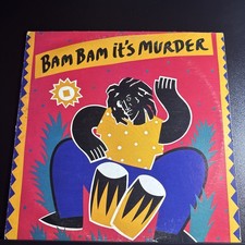 Various Bam Bam It’s Murder LP 1992 Mango Dancehall Reggae Murder She Wrote