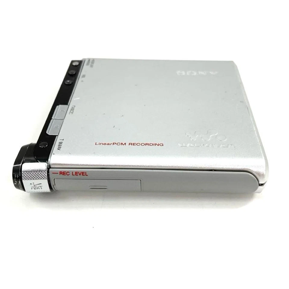 Reproductor Grabador HI-MD Walkman Plateado HI-MD Sony MZ-RH1 Probado Excelente Foto 4 de 4