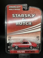 2022 GREENLIGHT 1976 FORD GRAN TORINO STARSKY  HUTCH HOLLYWOOD SERIES 1:64