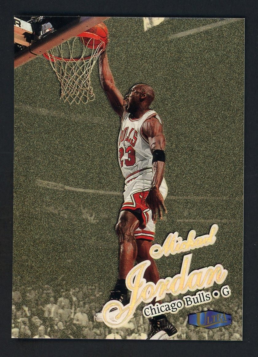 1997-98 Fleer Ultra Gold Medallion Edition #23G Michael Jordan Bulls HOF