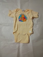 Vintage Winnie The Pooh Hanes One Piece Suit Size Small 11-17 Pounds