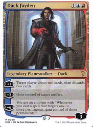 Dack Fayden #42/210 Conspiracy Mythic Planeswalker