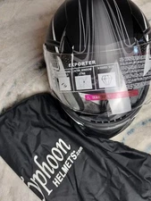 Typhoon Helmet Size XL NEW With Box And Cover. K77