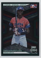 2023 Panini Elite Extra Edition Green Status 201/499 Diego Ortiz #182 08jk