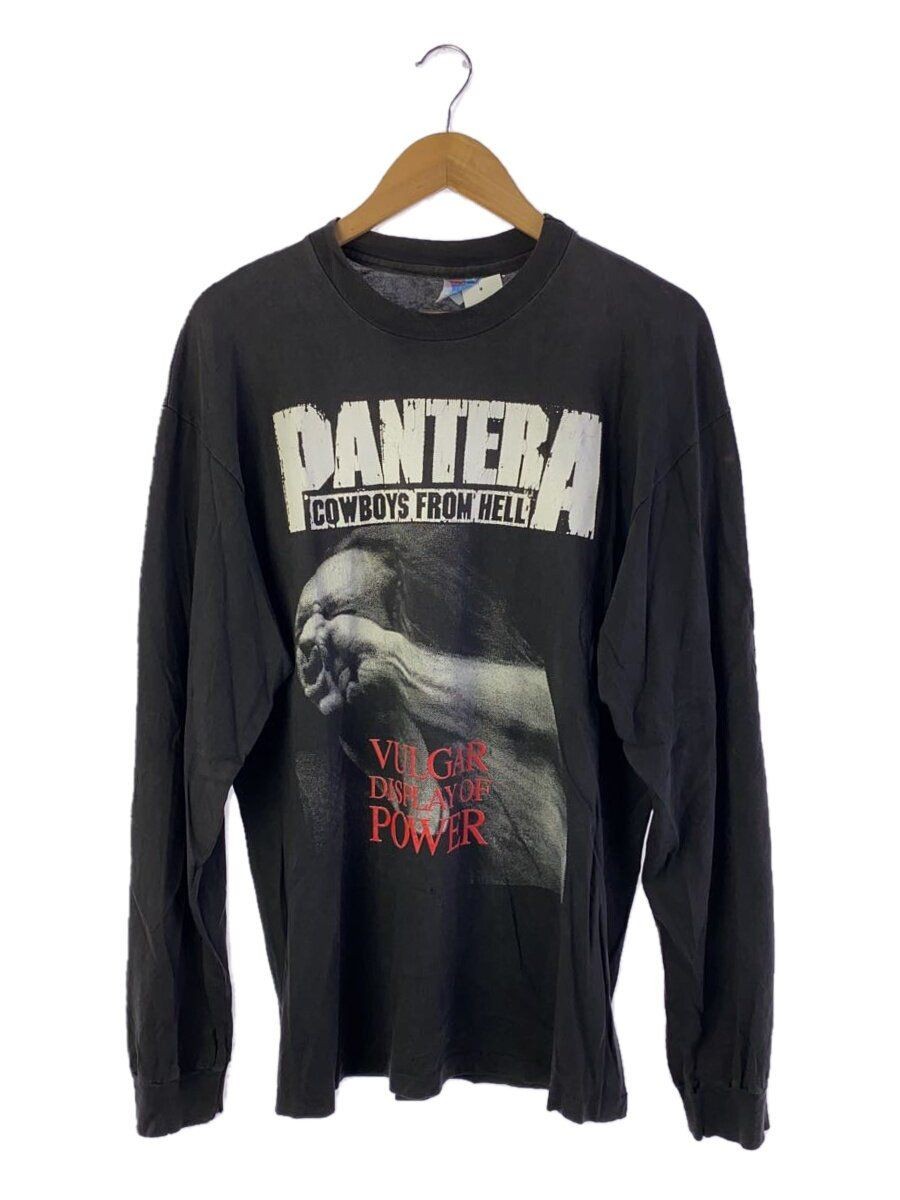 ALTRA T shirt manica lunga altre marche L cotone BLK PANTERA maglietta usata