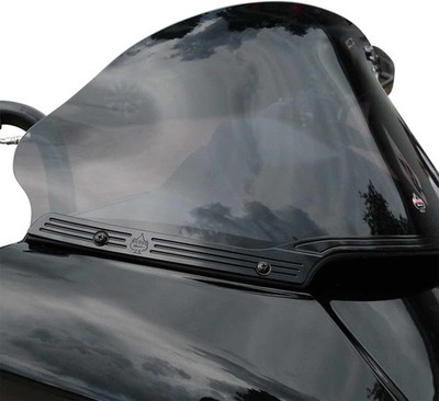 KLOCK WERKS Flare Windschutzscheibenleiste Schwarz f. Harley FLTR 2015- s. Liste