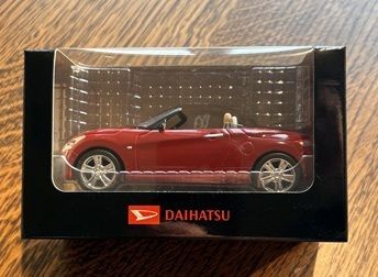 Daihatsu Copen Robe Pull-back Car Red