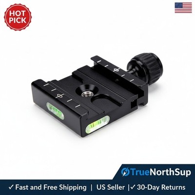 Professional 50mm QR Clamp - Lightweight Aluminum for Arca-Swiss Tripod Systems