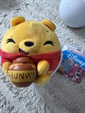 Disney Zuru Snackles 5" Winnie the Pooh Plush Toy with Honey Pot