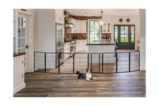 FXW Dog Gate Extra Wide - Adjustable 219" Indoor Pet Gate