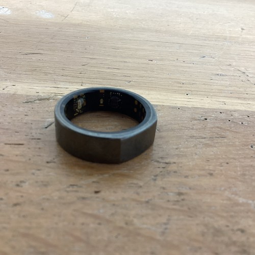 Black Oura Health Monitoring Ring Size 12 - Ring only, no charger Untested WA - Picture 4 of 7