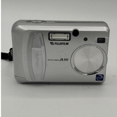 Fujifilm FinePix A310 Digital Camera Silver Vintage  Super CCD Parts and Repair